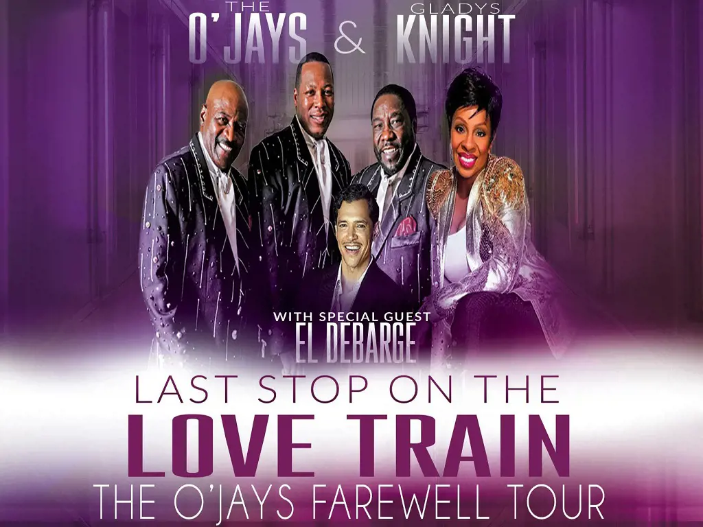 Washington, D.C.'s Capital One Arena, August 13, El DeBarge, O'Jays, and Gladys Knight.