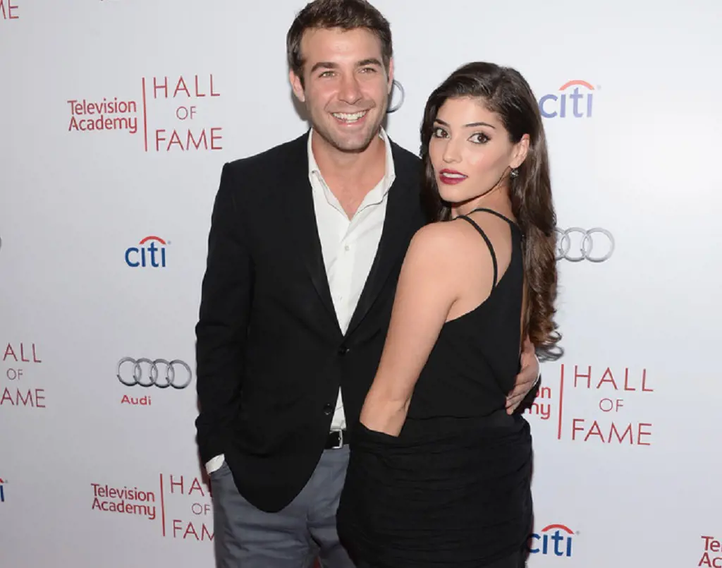 Amanda Setton and James Wolk Arrivals at the Hall of Fame Induction Gala