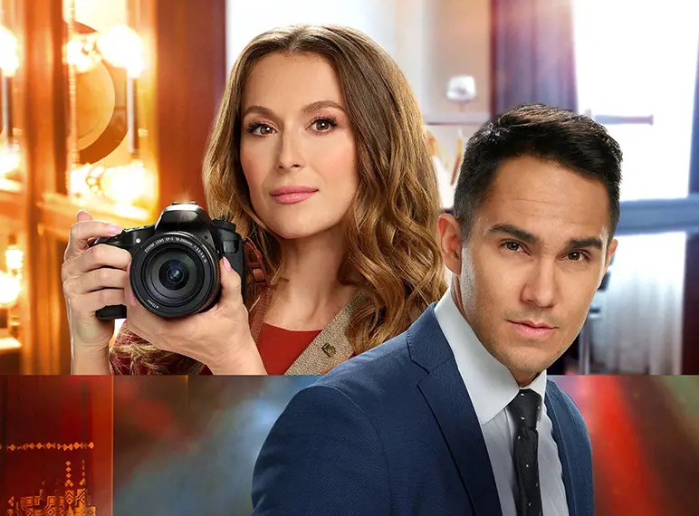 Picture Perfect Mysteries stars Alexa PenaVega as Allie, a photographer with a studio, and Carlos PenaVega as Sam