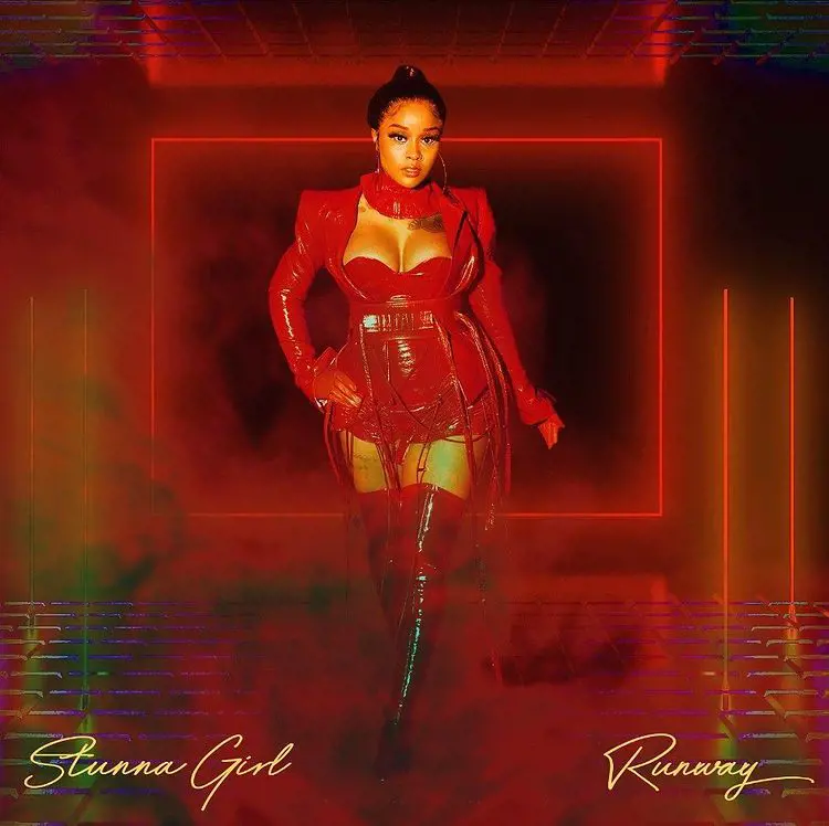 Stunna promoting her song Runway on her Instagram