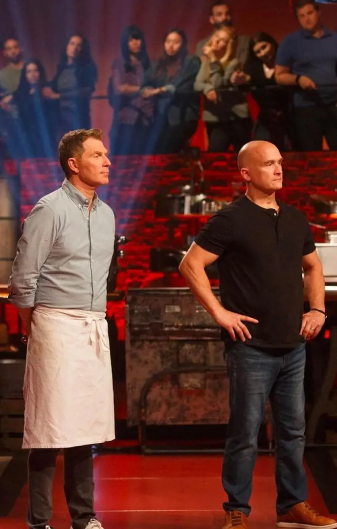 Catch chef & founder of The Cottage Brian Lewis who beat Flay in 2019, appeared on the show celebrating the re-airing of the episode season 32