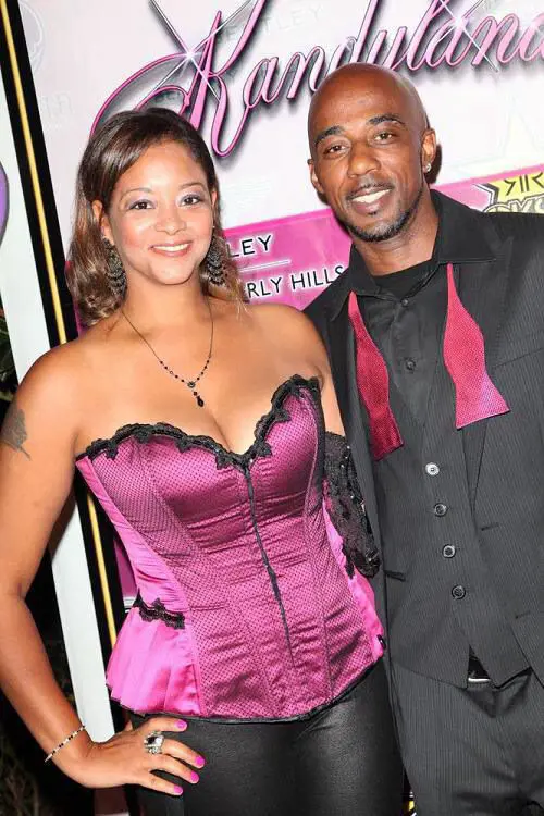 The couple attending 8th Annual Kandyland. 