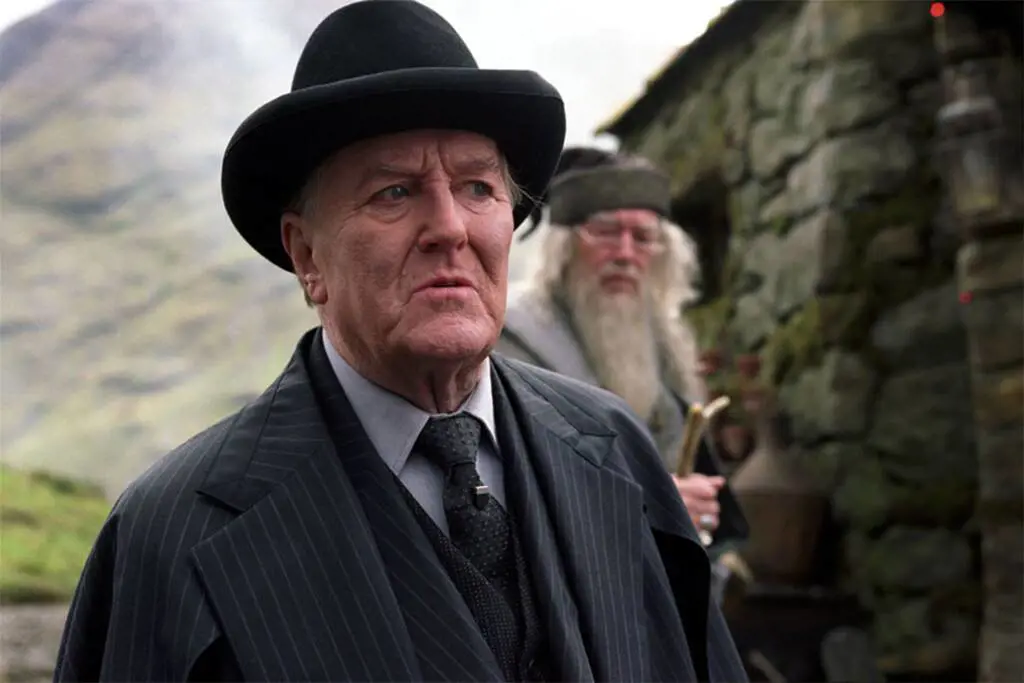 Bagman's primary functions have performed by Cornelius Fudge (Robert Hardy) in the film adaption