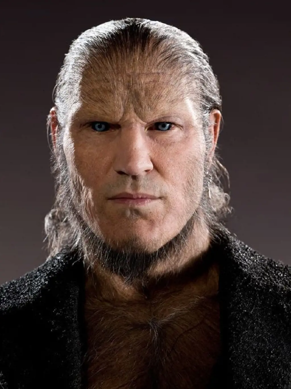 Fenrir Greyback is a werewolf and supporter of Lord Voldemort who viciously attacks children