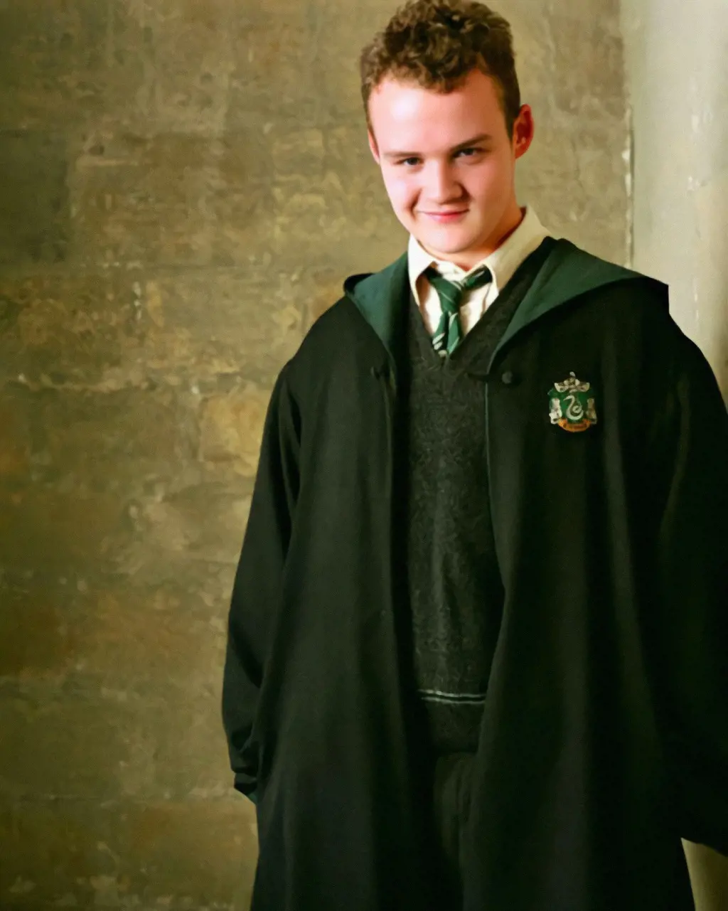 Gregory Goyle is a British Slytherin student loyal to Draco Malfoy