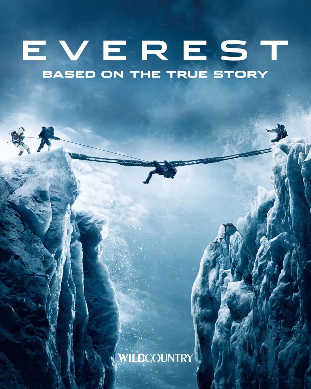Everest is based on a true story of two expedition team caught in blizzard. 