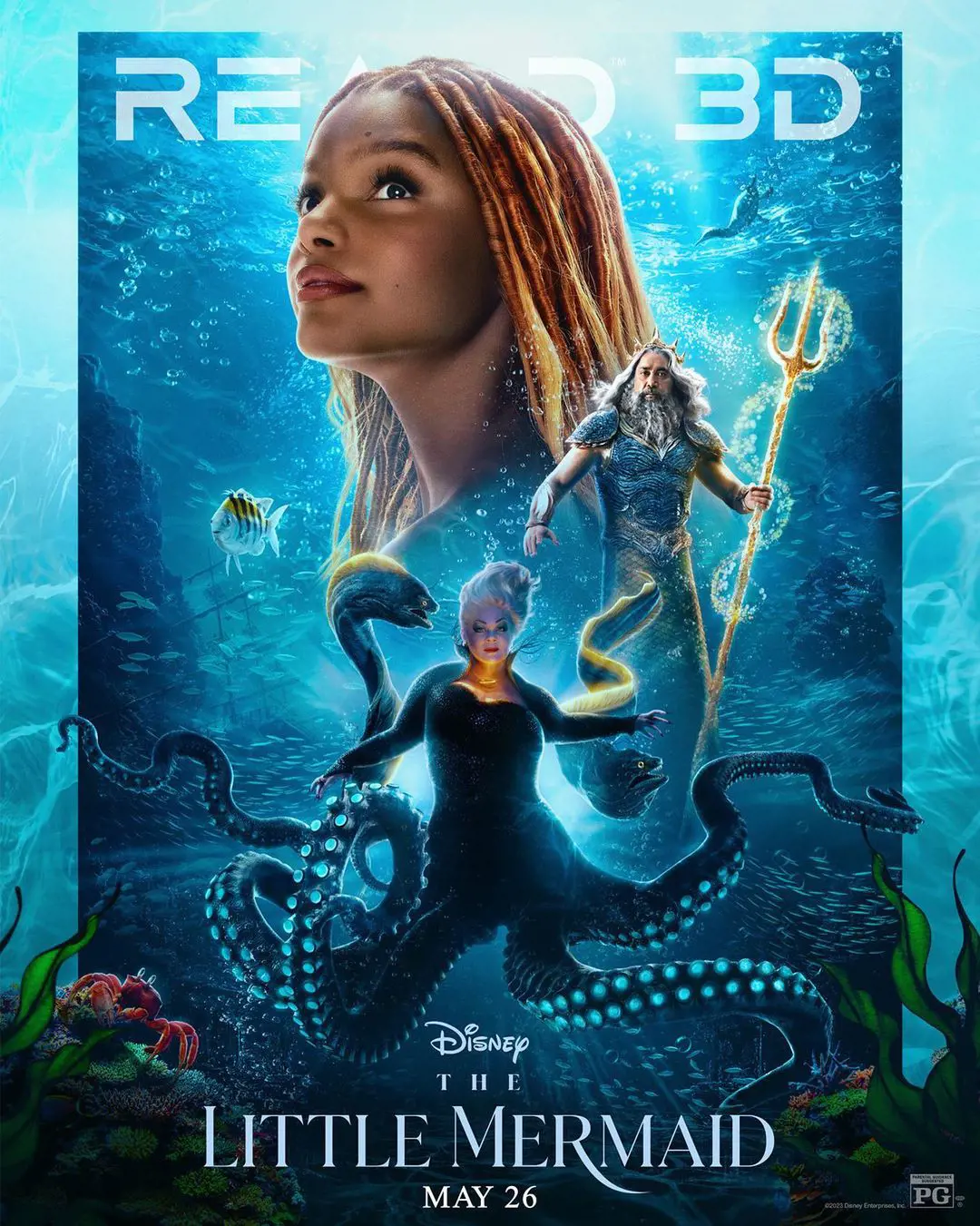 The Little Mermaid film premiered at the Dolby Theatre in Los Angeles on May 8 and its theatrical release is on May 26, 2023