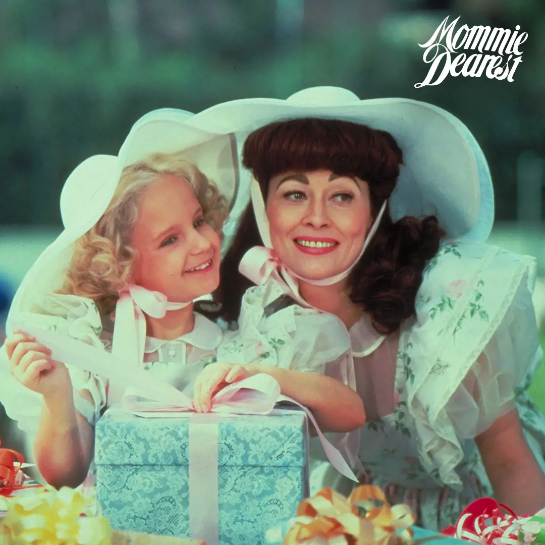 Mommie Dearest happens in 1980s to children adopted by an actress.