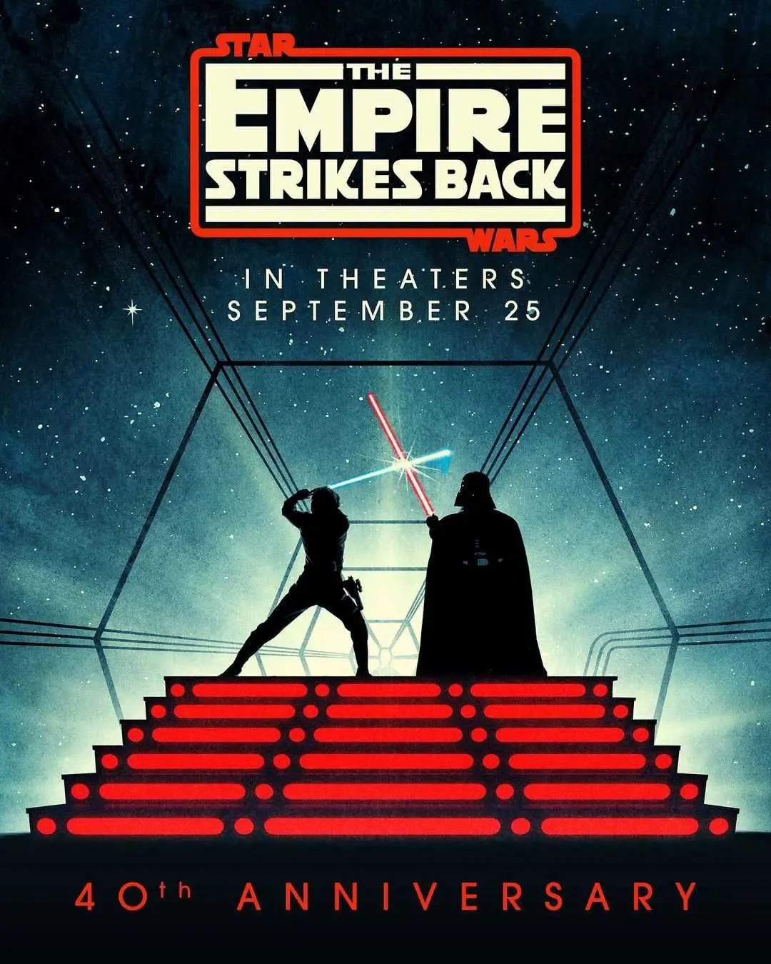 Star Wars - The Empire Strikes Back in theaters on September 25, 2020, celebrating the 40th anniversary