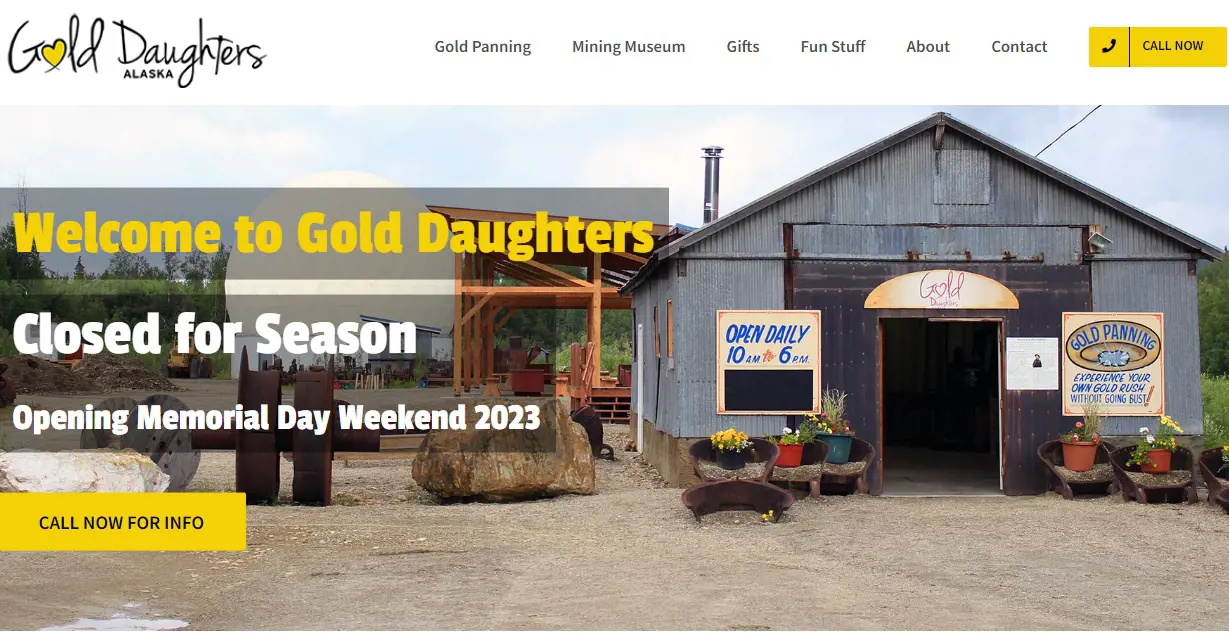 Ilaura and Jordan started the business Gold Daughters in 2014